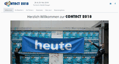 Desktop Screenshot of contact-messe.de